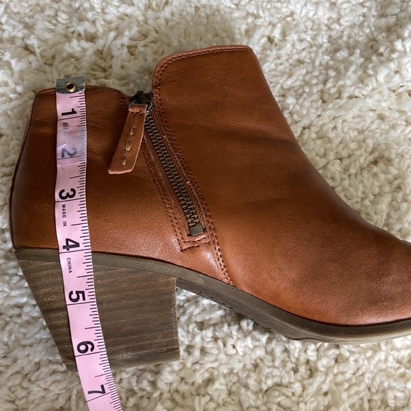 Frye Women’s 10 Brown Leather Judith Side Zip Ankle Boots Business Casual - Picture 8 of 8